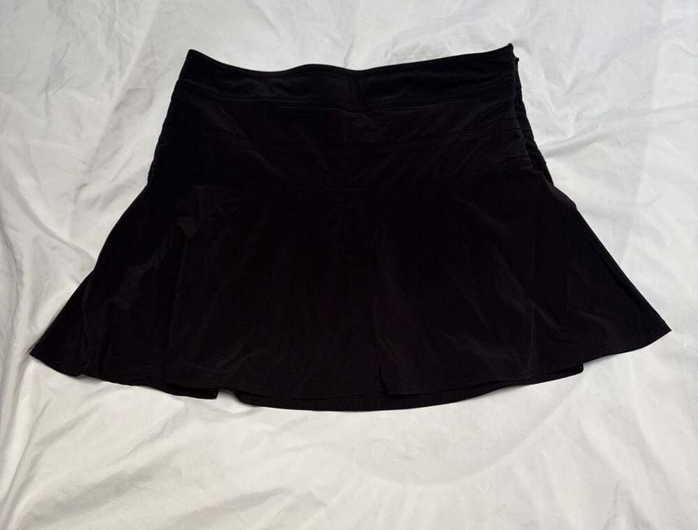 Athleta Black Athletic Skort Size 6P